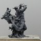 Illustration for article titled Giant iWitcher 3/i Sculpture Is As Handsome As Geralt